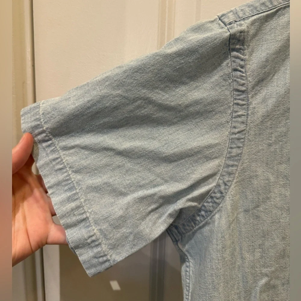 Ralph Lauren chambray denim color shirt - Size Medium - Picture 3 of 8